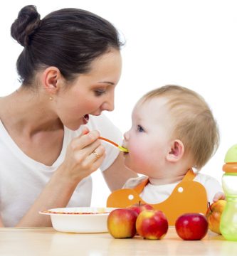 Alimentación para bebés de 4 a 6 meses