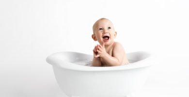 bañera de bebé para ducha